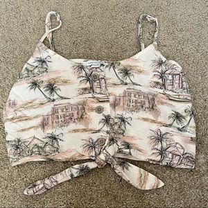 Tropical tank top